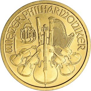 Austria Gold Philharmonic 1/2 oz Coin
