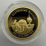 2004 $5 Aussie Gold Proof Kangaroo Coin - Rare