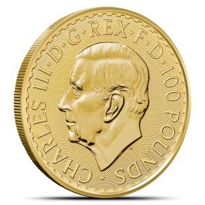 2023 1 oz British Gold Britannia Coin - King Charles