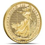 2023 1 oz British Gold Britannia Coin - King Charles
