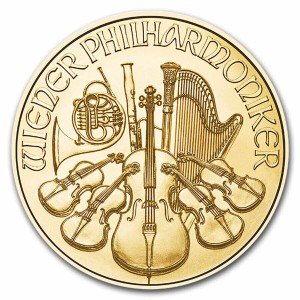 2024 Austria 1/25 oz Gold Philharmonic Coin