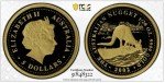 2002 $5 Australia Gold Proof Kangaroo Nugget Coin