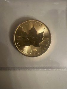 2016 Canadian Gold Maple Leaf Coin - 1 Ounce