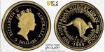1996 $5 Australia 1/20 Oz Gold Kangaroo Coin