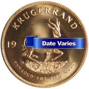 South African Gold Krugerrand 1 oz Coin