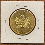 1980 1 oz Royal Canadian Maple Leaf Gold Coin