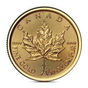 2025 1/10 oz Canadian Maple Leaf Gold Coin