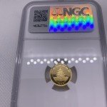 1995 Small Date Gold Chinese Panda Coin MS69