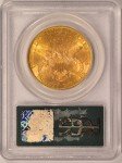 1895 $20 Gold Double Eagle Coin MS61 CAC