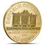 2025 1/2 oz Austrian Gold Philharmonic Coin