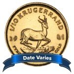 South African Gold Krugerrand 1/10 oz Coin