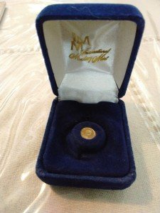 1 Gram 14kt Solid Gold Canadian Maple Leaf Coin