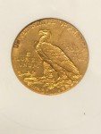 1912-P $5 Indian Head Gold Quarter Eagle