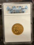 1912-P $5 Indian Head Gold Quarter Eagle