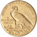 US Gold Indian Head Quarter Eagle Coin
