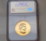 2004 Canada $50 Gold Maple Leaf Coin MS69