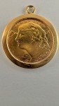 1916 Swiss Francs Gold Coin - Vreneli Design