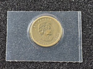 2013 Canada Maple Leaf 1/4 Oz Gold Coin