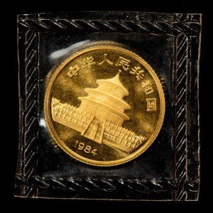 1984 10 Yuan Gold Panda Coin - 1/10 oz