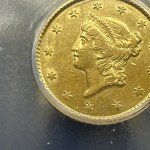 1851 Liberty Gold Dollar Coin - ICG AU Quality