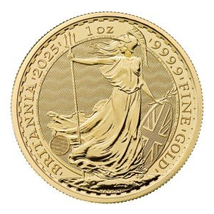 2025 1 oz Gold Britannia Coin - £100 Value