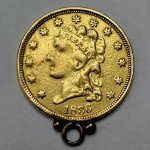 1836 Classic Head Gold Quarter Eagle Coin