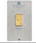 5g Gold Britannia Minted Tablet Ingot Bar