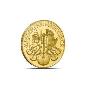2022 1/10 oz Austrian Gold Philharmonic Coin