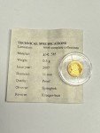 2007 0.5g 14k Gold Proof Krugerrand Coin