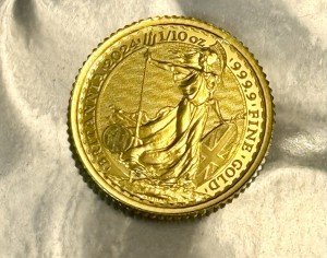 2024 Gold Britannia £10 Coin - 1/10 oz