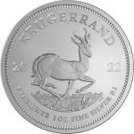 2022 South African Silver Krugerrand Coin 1 oz