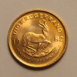 1982 South Africa Gold Krugerrand 1/10 oz