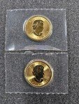 2017 Canada Gold Maple Coins - 1/2 oz Total