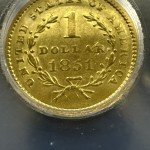 1851 Liberty Gold Dollar Coin - Low Survival Edition