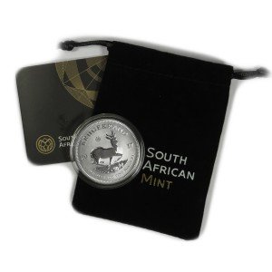 2017 South Africa 1 oz Silver Krugerrand Coin