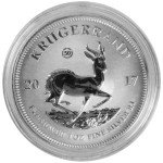 2017 South Africa 1 oz Silver Krugerrand Coin