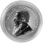 2017 South Africa 1 oz Silver Krugerrand Coin