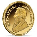 1/4 oz South African Gold Krugerrand Coin