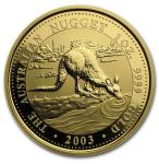 2003 $100 Australian 1 oz Gold Kangaroo Coin