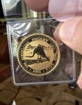 2003 $100 Australian 1 oz Gold Kangaroo Coin
