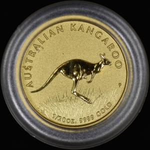 2008 Australian Kangaroo 1/20 oz Gold Coin