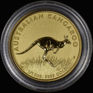 2008 1/10 OZ Australian Kangaroo Gold Coin