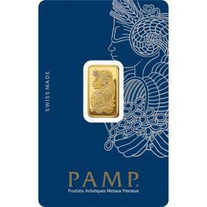 5g PAMP Suisse Gold Bar - Fortuna Design