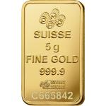 5g PAMP Suisse Gold Bar - Fortuna Design
