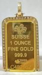 1 Gram PAMP Suisse Lady Fortuna Pendant
