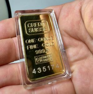 1 oz Credit Suisse .999 Pure Gold Bar