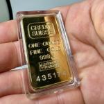1 oz Credit Suisse .999 Pure Gold Bar