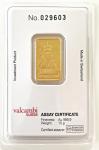 1985 Statue of Liberty 10g .9999 Gold Bar