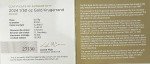 2024 South Africa Krugerrand 1/50 oz Gold Coin