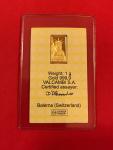 1 Gram Statue of Liberty Gold Bar - Credit Suisse